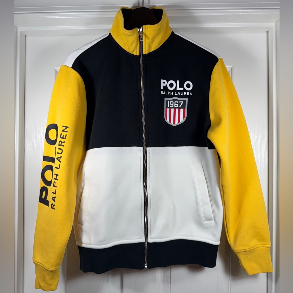 Ralph Lauren 1967 Insignia Double-Knit Track Jacket